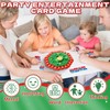 Resflycheng Word Game Family Board Game with Digital Display Timer,