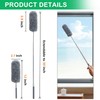 2 Pack Small Microfiber Feather Duster for Cleaning, Hand Washable