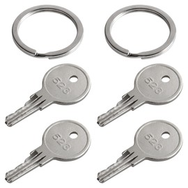 CH-523,523 Ignition Starter Switch Key for Some Snorkel Lifts & Booms,Kawasaki Mule-8030044,523(4 Pack)