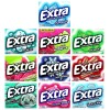 Wrigley Extra Assorted Sugar-Free Chewing Gum, 10 Packages, 150 Sticks