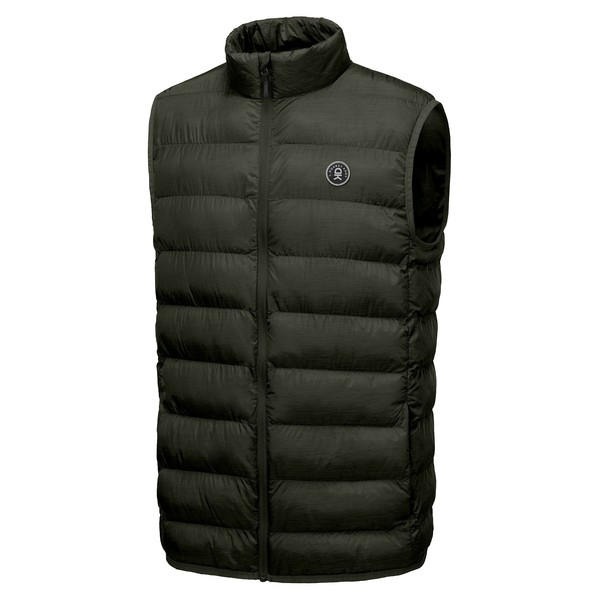 Little Donkey Andy Men's Lightweight Warm Puffer Vest Thermal Golf