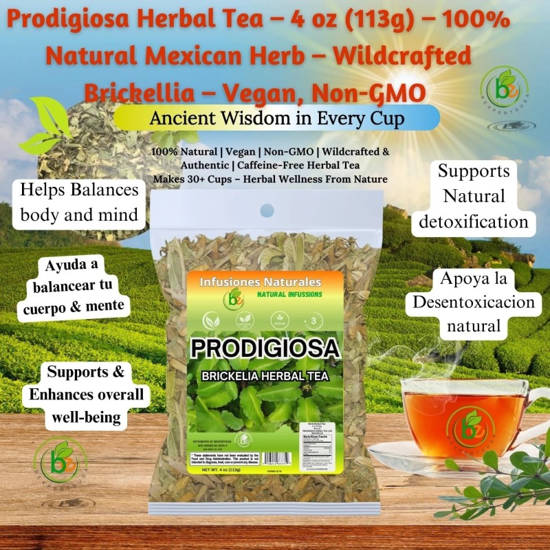 B-Experts Store Prodigiosa Herbal Tea – 4 oz (113g) –