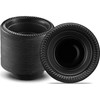 Cuisine Black Plastic Bowls - 12oz. (Pack of 100) Durable