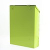 Simple Stylish Cute Mailbox, Green, Mailbox, Height 11.4 x Width