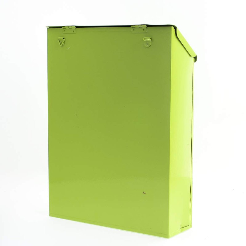 Simple Stylish Cute Mailbox, Green, Mailbox, Height 11.4 x Width