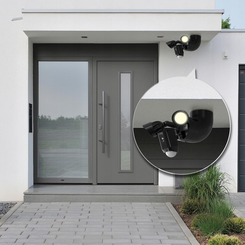 Eave Mount for Ring Floodlight Cam Wired Pro/Plus,Ring Smart Lighting