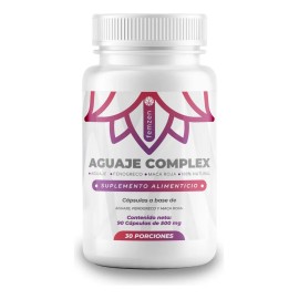 Aguaje Complex 90 Cápsulas Fenogreco Maca Roja Sabor Sin Sabor