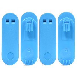 HYS Radio Belt Clip Compatible with Motorola Talkabout Tlkr T92 H2O PMR446 2-Way Walkie Talkie (4-BLUE)