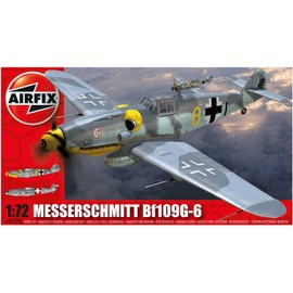Airfix A02029A 1:72 Scale Messerschmitt BF109G-6 Model Kit