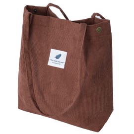 VOKUVIKU Jute Bag with Vintage Flowers, Large Women's Fabric Bag, Bag-06, xl