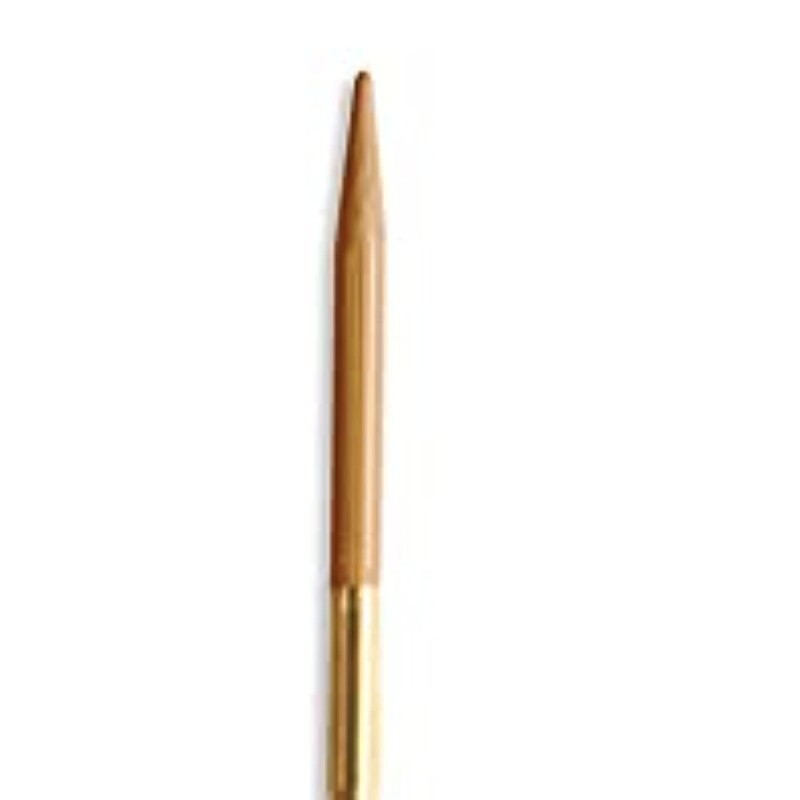 Seeknit Circular Knitting Needles, Bamboo, Brown, 23 cm x 3.5