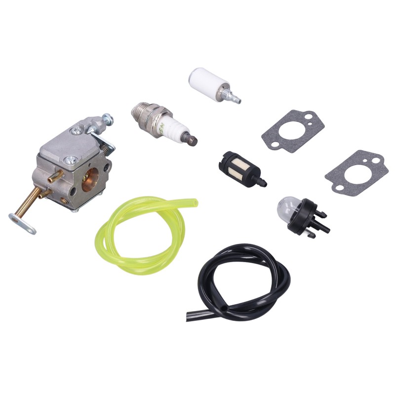 Carburetor Spark Plug Tubing Kit for Homelite UT‑10781 UT‑10926 33cc