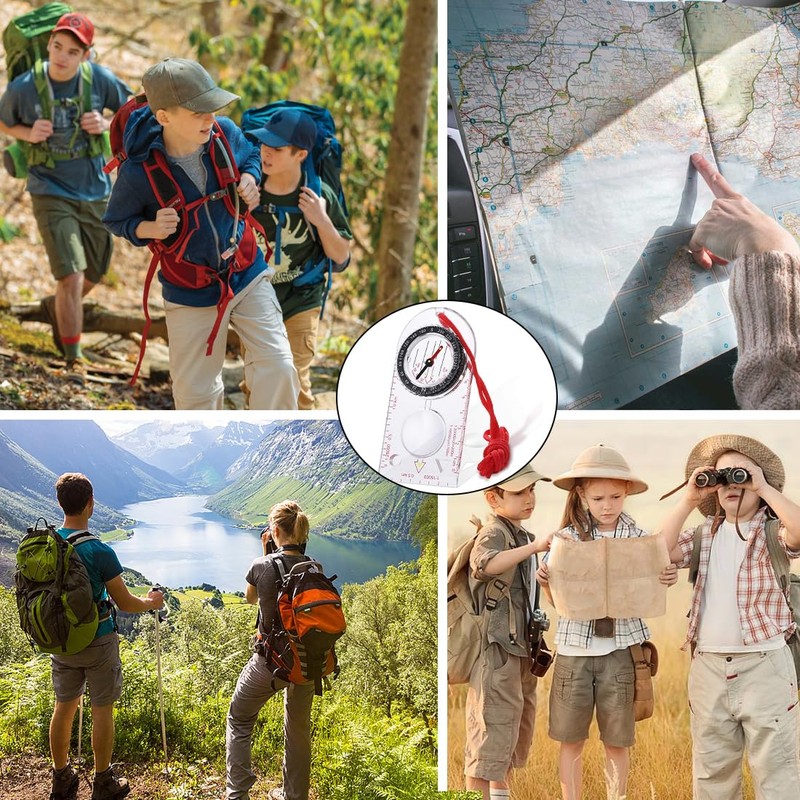 Tadipri Outdoor Compass for Hiking with Adjustable Tilt for Expedition