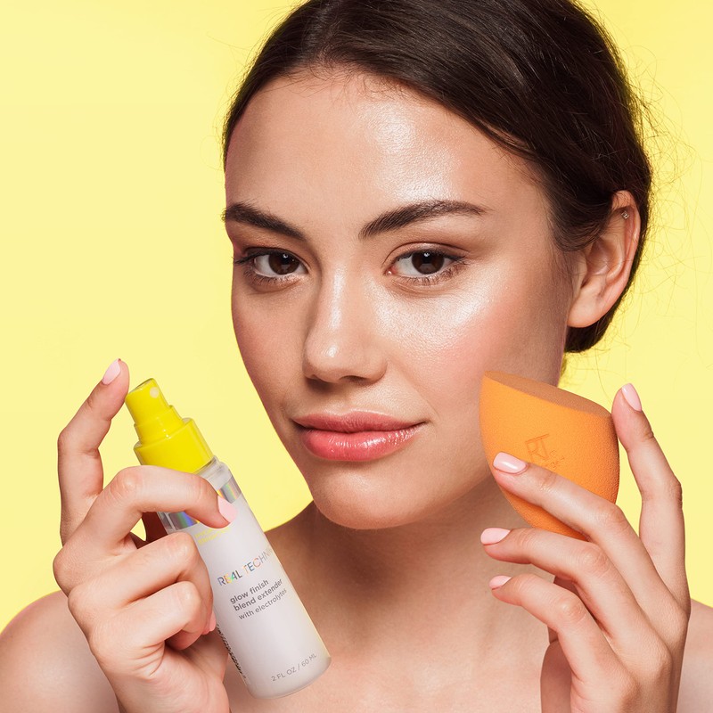 Real Techniques Sponge+ Makeup Setting Spray for Face, Hydrating with