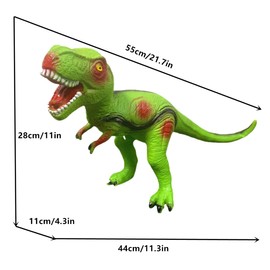Dinosaur Toys Large T-rex Realistic Hand-Painted Model 17.3 inch Jurassic Prehistorical Dinosaur Action Figures Educational for Boys Kids Girls Collectors