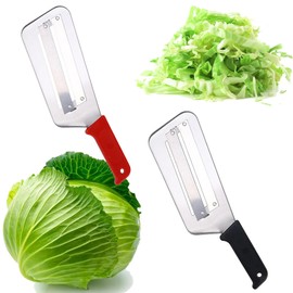 WSIOKYW Cabbage Shredder Lettuce Knife for Vegetables Durable Lightweight Stainless Steel Cabbage Slicer Shredder Perfect for Salad Preparation and Cooking Essential Kitchen Tool for Healthy Eating