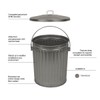Witt Industries 10GPCL Galvanized Steel 10-Gallon Light Duty Waste Pail