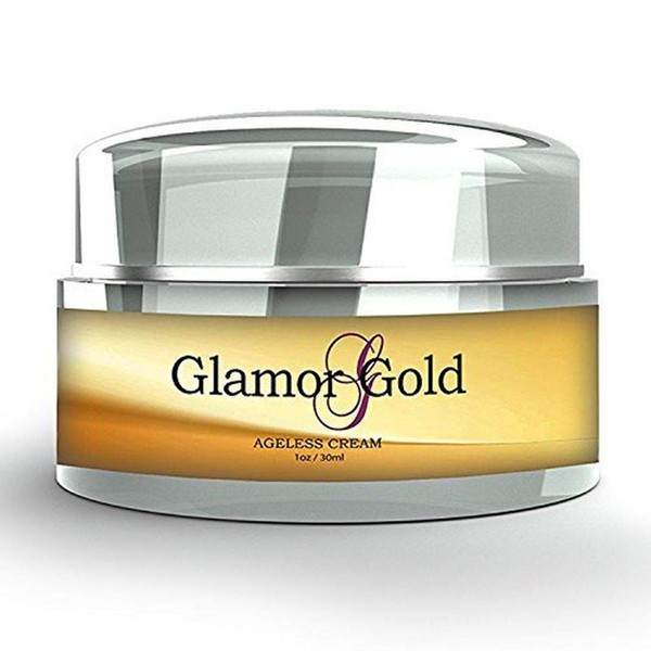 Glamor Gold Ageless Cream- Anti-Aging Skincare for Fine Lines and Wrinkles - Collagen Production