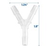 Oxygen Y Connector for Oxygen Tubing, Y Splitter for Respiratory