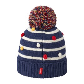 (Mikihouse) Knit Hat, Knit Hat, Bon Ten, Bear, Hat, Hat, Hood, Boys, Girls, Baby, Kids, Baby Clothes, Children's Clothes, 13-9202-490 Free (18.1-20.5 inches (46 - 52 cm), navy