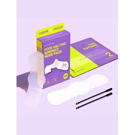 Pore ​​Melting Wide Shrinking Nose Pack 4 Sheets / 포어 멜팅 와이드 슈링코팩 4매