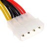 kenable SATA Power Splitter Cable 4 pin LP4 Molex to