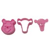 Yolli Famous Cartoon Characters Winnie & Tiger Fondant Plunger Set