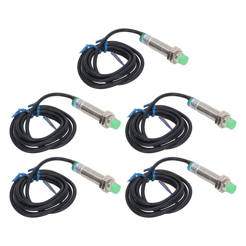 5PCS 2 Wire NO Proximity Switch Distance Detection Approach Sensor