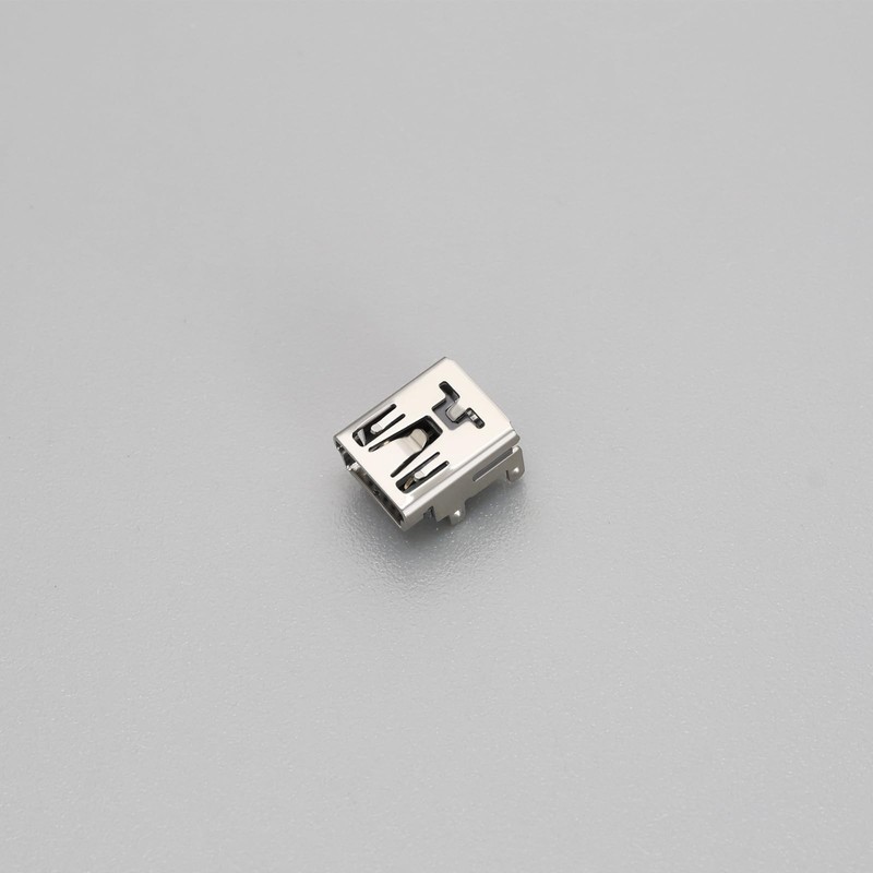 YINETTECH 5pcs Microphone Charging Port Mini USB 5 Pin 4