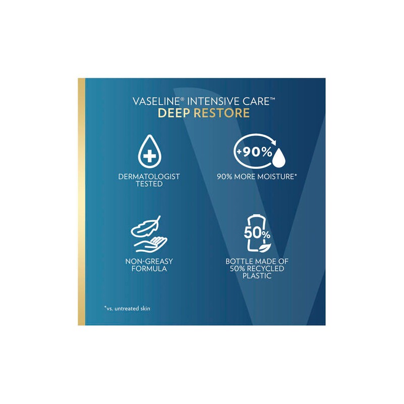 Vaseline Intensive Care Deep Restore Body Lotion 400mL