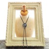 Western Native American wind 青馬 [Bolo Tie Necklace] polar Tie