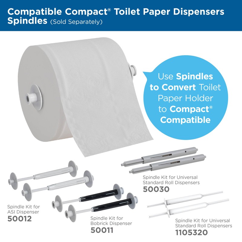 ANGEL SOFT ULTRA PROFESSIONAL SERIES® COMPACT® PREMIUM EMBOSSED CORELESS 2-PLY