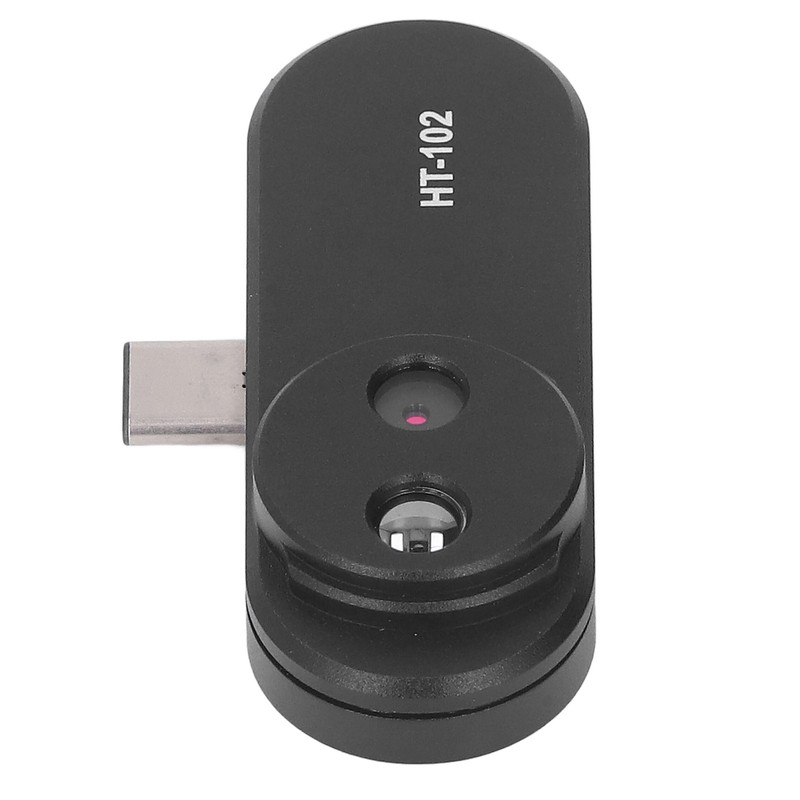 Thermal Imaging Camera Black ABS Mobile Phone Thermal Imager with