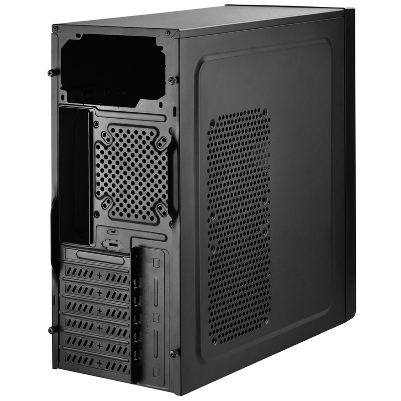 SilverStone Technology PS13B ATX Tower Computer Case with 2 X