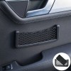 BSBSDJB 2pcs Car Interior Body Edge Black Elastic Net Storage