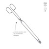 triangle Kitchen Tongs - 38 cm - Ideal for Turning,