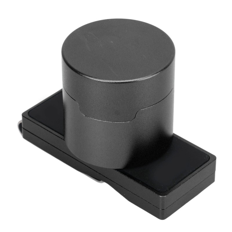 Magnetic Billiard Chalk Holder Aluminium Alloy Round Snooker Cue Chalk