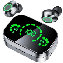 xctopest TWS AI Language Translator Earbuds Real Time, Supports 144 Languages, Earphone 3-in-1 Accents，Headphones Language Earbud Translators Bluetooth & APP for Travel, Business, and Learning（Black）