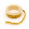 Pack of 4 Christmas Tinsel Ribbon, Xmas Glittering Tinsel Wire