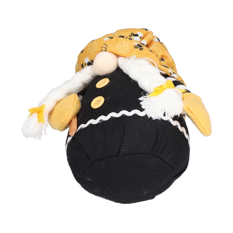 Bee Pattern Gnome Doll Dwarf Faceless Doll Ornament Decor for