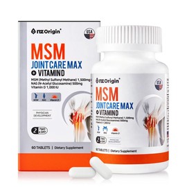 ANGET ORIGIN Enget Origin Vitamin D MSM Joint Care Max 60 tablets / 엔젯오리진 비타민D MSM 조인트케어맥스 60정