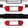 Daeiclru Real Carbon Fiber License Plate Cover Frame Sticker Compatible