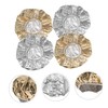 TOVINANNA 4pcs Aluminum Foil Cap Hair Dye Hat Deep Conditioning