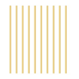 Uxney Brass Rods，3/16"Dia 12" Length Brass Solid Round Rod for DIY、Craft、Hardware（10 pcs）