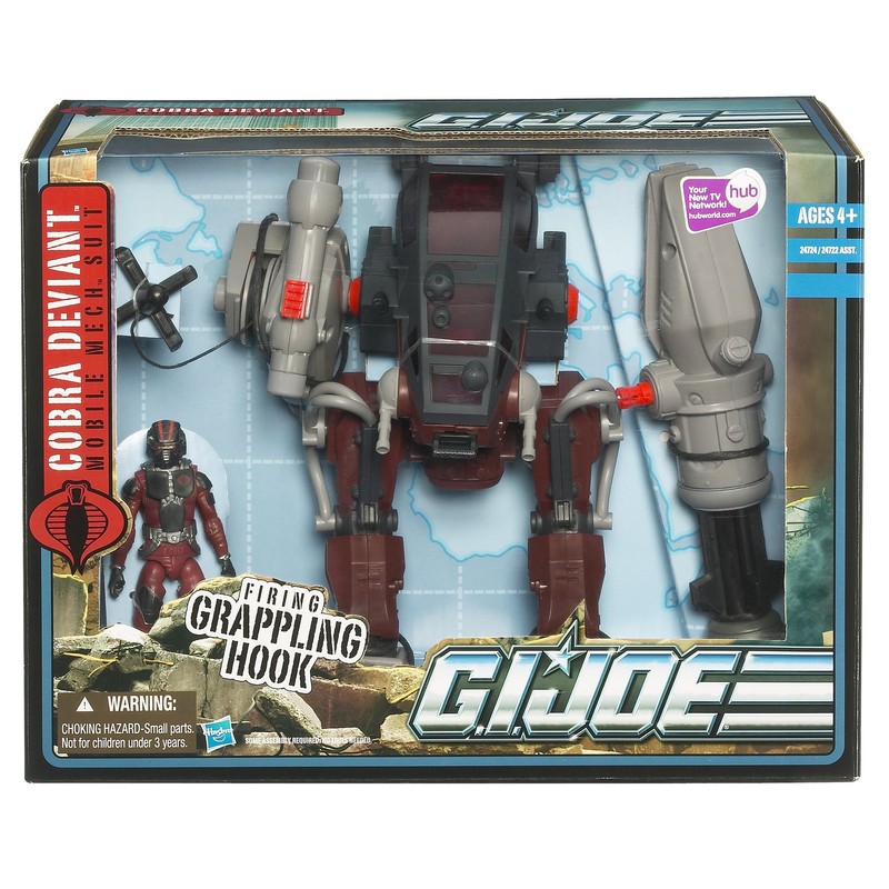 Gi Joe Mech Suit - Cobra Deviant with Cyber Viper