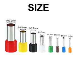 PATIKIL Polymer Clay Cutters, 8 Pcs Round Clay Cutters Circle Shape Cutters Indentation Punch Tools Polymer Clay Earrings Kit Cylinder for Jewelry Earrings Making