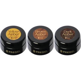PRE GEL Color EX Tortoise Shell Series 3 Color Set