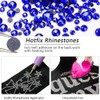 Blinginbox Hotfix Rhinestones, 3000pcs Clear Hotfix Gems Crystal Rhinestones for