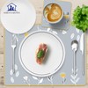 Placemats and Coasters Set – 8-Piece (4+4) Heat-Resistant, Waterproof, Non-Slip