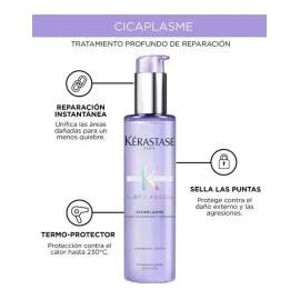 Srum con Proteccin Trmica y Proteccin UV, Suavidad y Prevencin de la Cada, Leave-in Fortificante para Cabellos Rubios, Teidos y Canosos, Blond Absolu